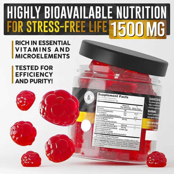 Sleep Support Ashwagandha Gummies Supplement