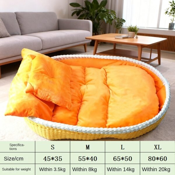 Winter Warm Dog Bed