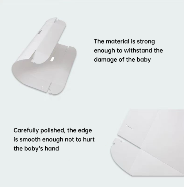 Child's Floor-Mounted Food Catcher for Self-Feeding