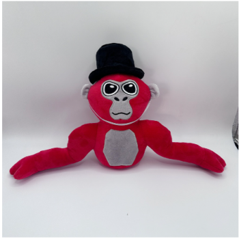 Colorful Gorilla Tag Plush Toy