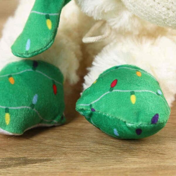 Plush Lamb Squeaky Dog Toy